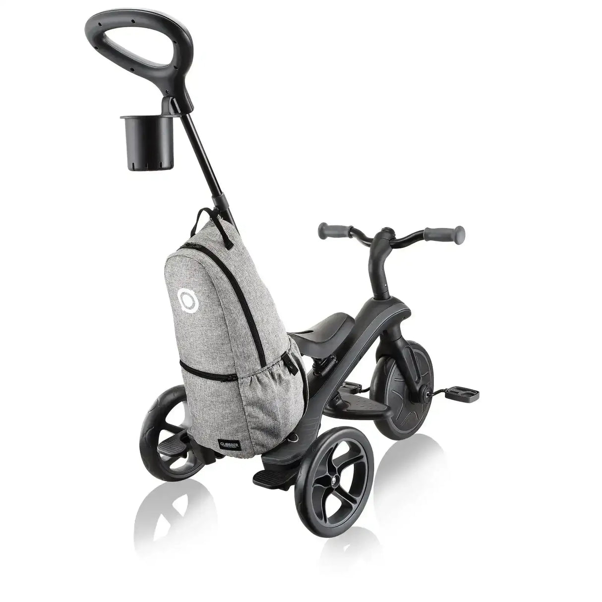 Globber | Explorer Trike 4in1 Deluxe Play | Black/Grey - Toybox Tales