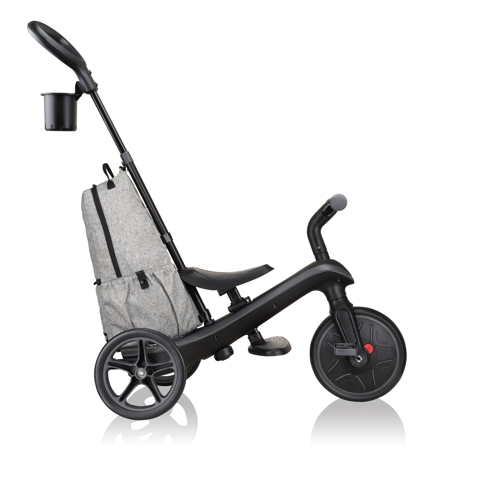 Globber | Explorer Trike 4in1 Deluxe Play | Black/Grey