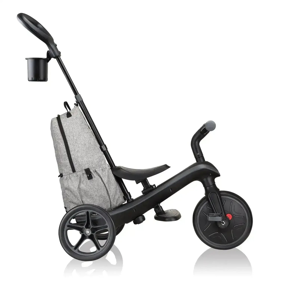 Globber | Explorer Trike 4in1 Deluxe Play | Black/Grey - Toybox Tales