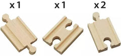 BRIO - Mini Straight Tracks 4 pieces