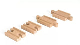 BRIO - Mini Straight Track Pack 4 pieces