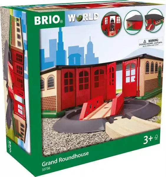 BRIO - Grand Roundhouse 3 pieces - Toybox Tales