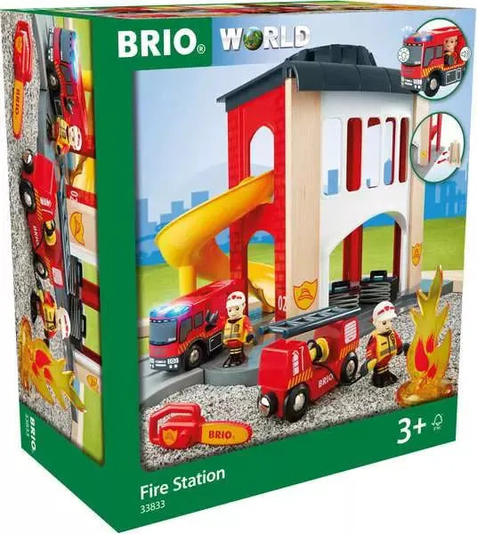 BRIO - Fire Station 12 pieces - Toybox Tales