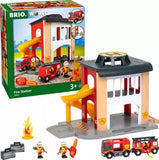 BRIO - Fire Station 12 pieces - Toybox Tales