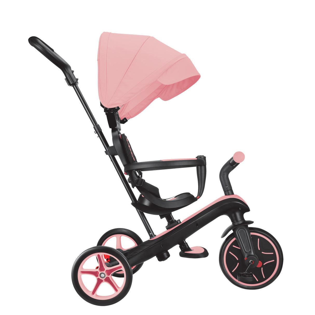 Globber Explorer Trike 4in1 2026 - Pink - infant trike mode