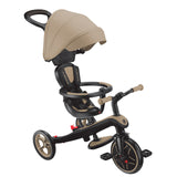 Globber Explorer Trike 4in1 2026 - Sand - front view