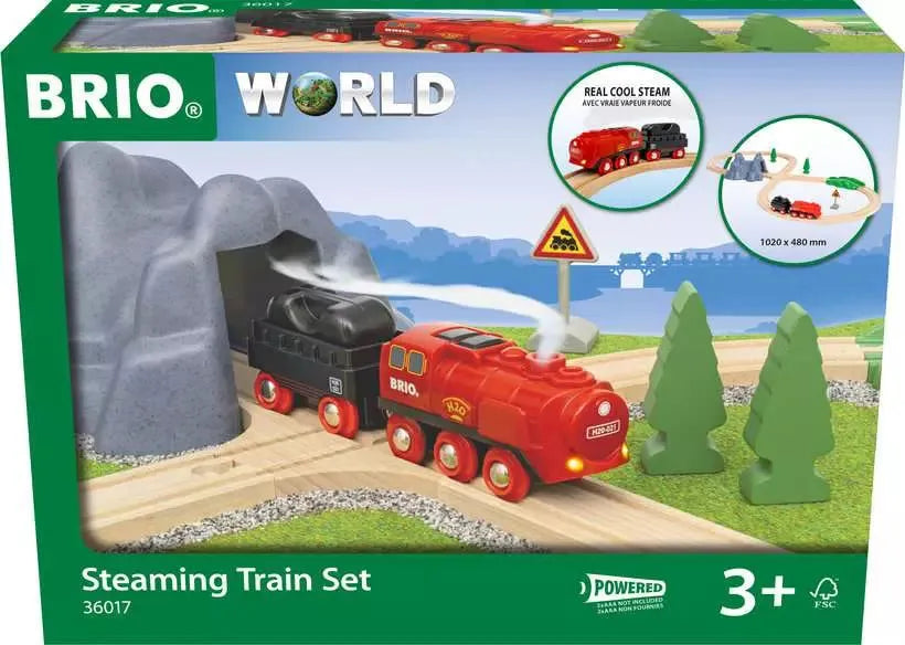 BRIO - Steaming Train Set 24 pieces - Toybox Tales