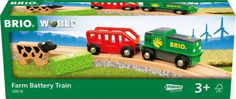 Brio - Farm Battery Train 4 pieces - Toybox Tales
