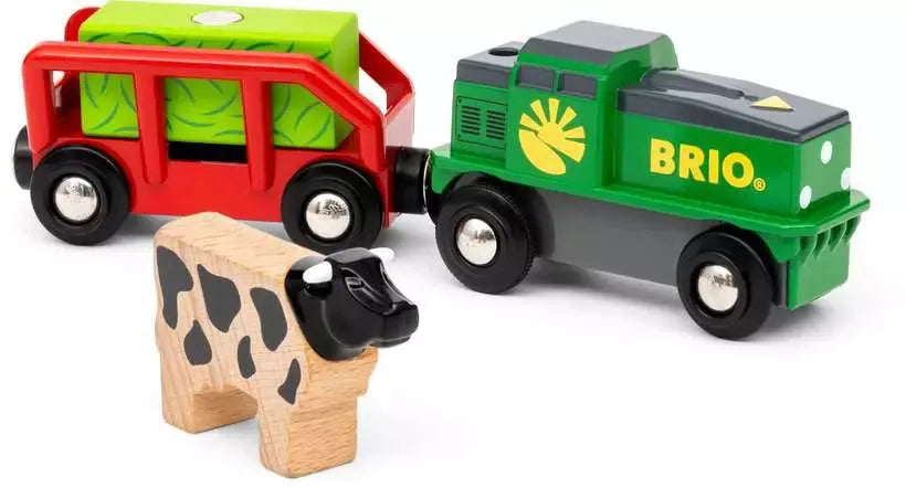 Brio - Farm Battery Train 4 pieces