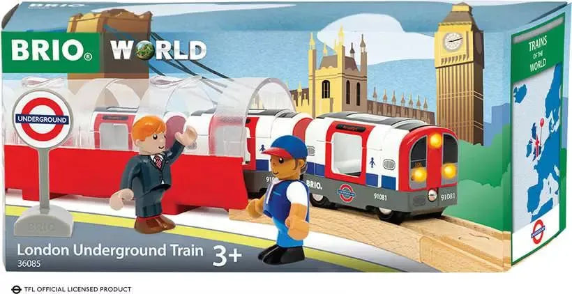 BRIO - London Underground Train 7 pieces - Toybox Tales