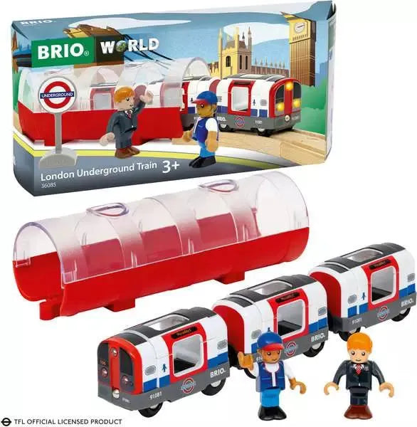 BRIO - London Underground Train 7 pieces - Toybox Tales