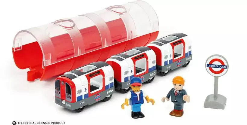 BRIO - London Underground Train 7 pieces - Toybox Tales