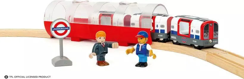 BRIO - London Underground Train 7 pieces - Toybox Tales