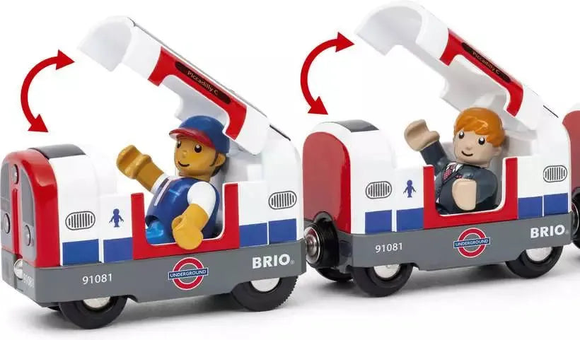 BRIO - London Underground Train 7 pieces - Toybox Tales