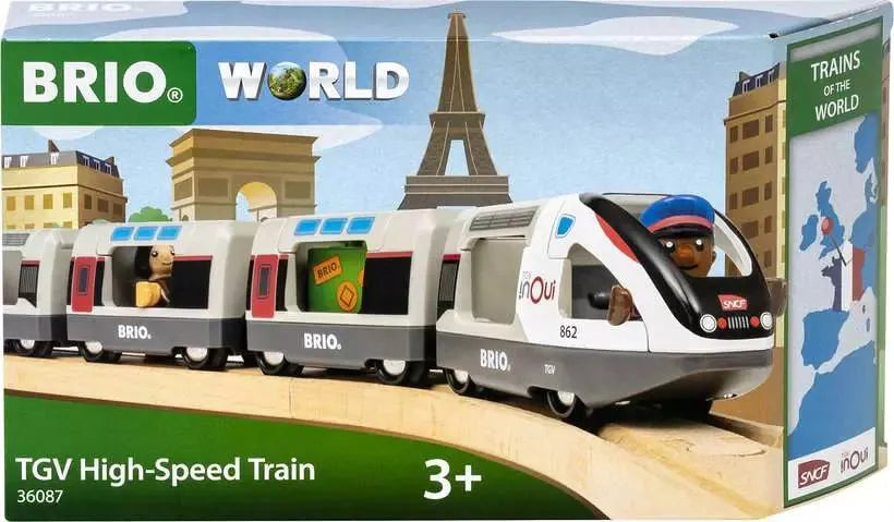 BRIO - TGV High Speed Train 7 pieces - Toybox Tales