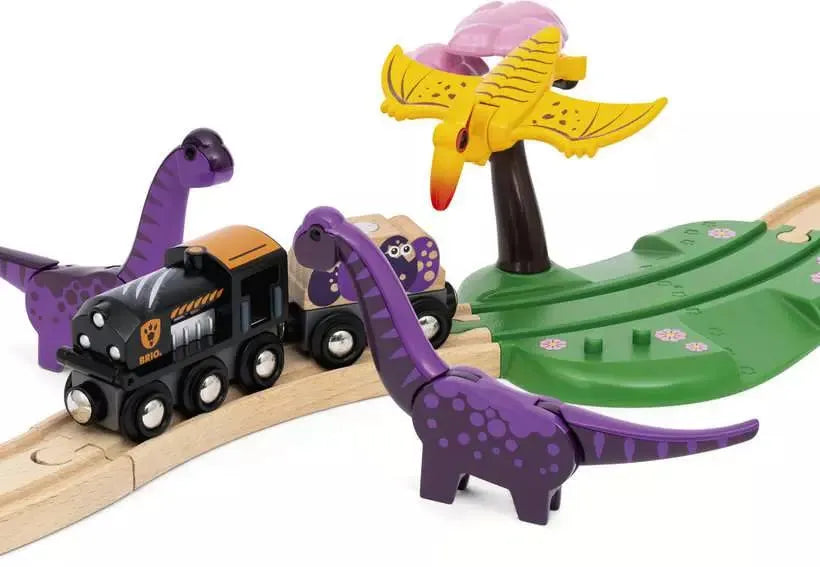 BRIO - Dinosaur Adventure Set 21 pieces - Toybox Tales