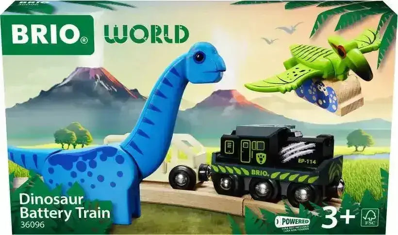 Brio - Dinosaur Battery Train 5 pieces - Toybox Tales