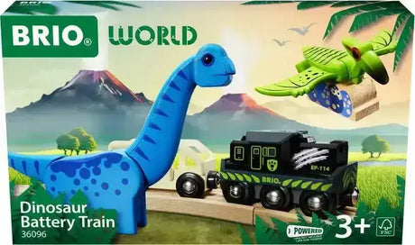 Brio - Dinosaur Battery Train 5 pieces - Toybox Tales