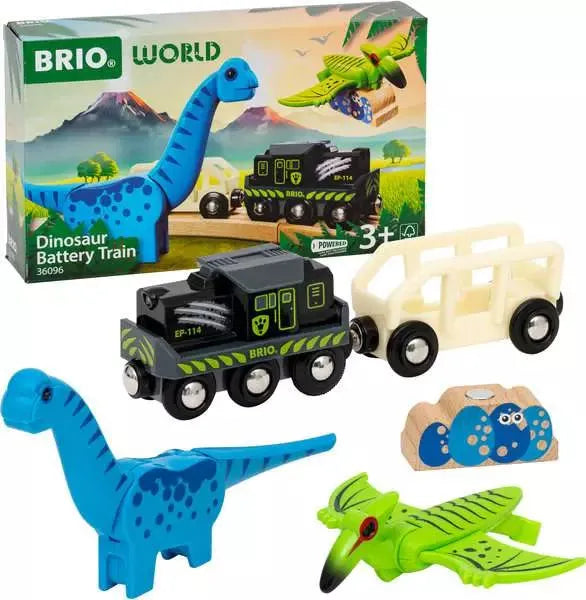 Brio - Dinosaur Battery Train 5 pieces