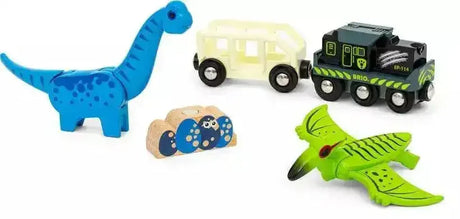 Brio - Dinosaur Battery Train 5 pieces - Toybox Tales