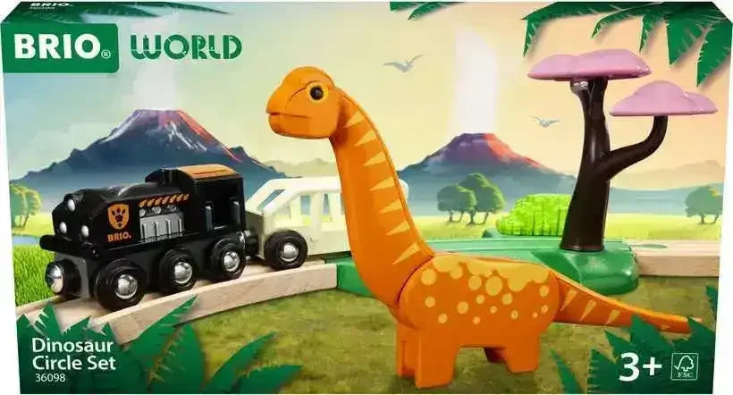 Brio - Dinosaur Circle Set 12 pieces - Toybox Tales