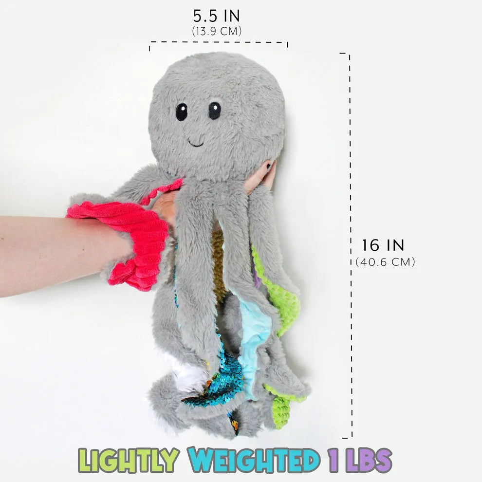 Meavia | Quiggly the Weighted Sensory Octopus - Large