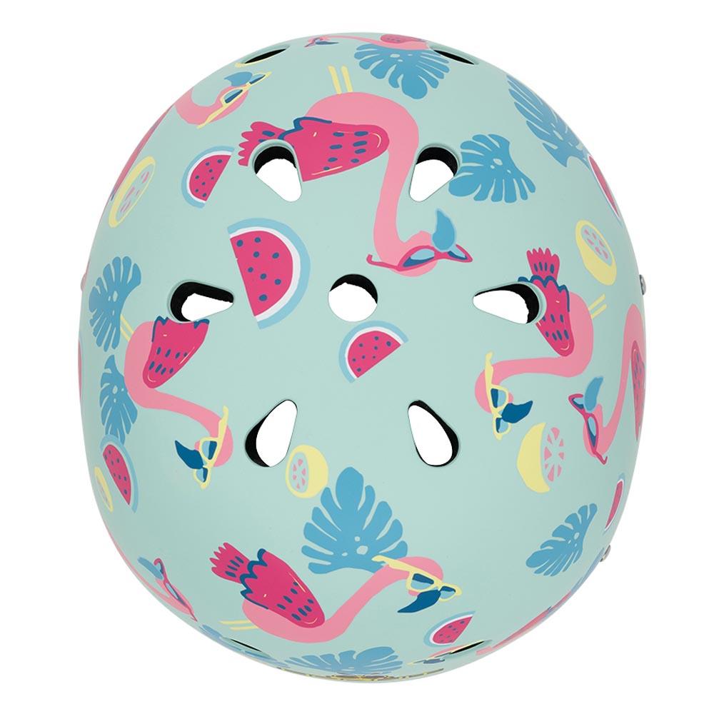 Hornit Flamingo helmet top view