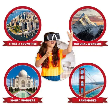 Virtual Reality Gift Box - World Atlas - Toybox Tales