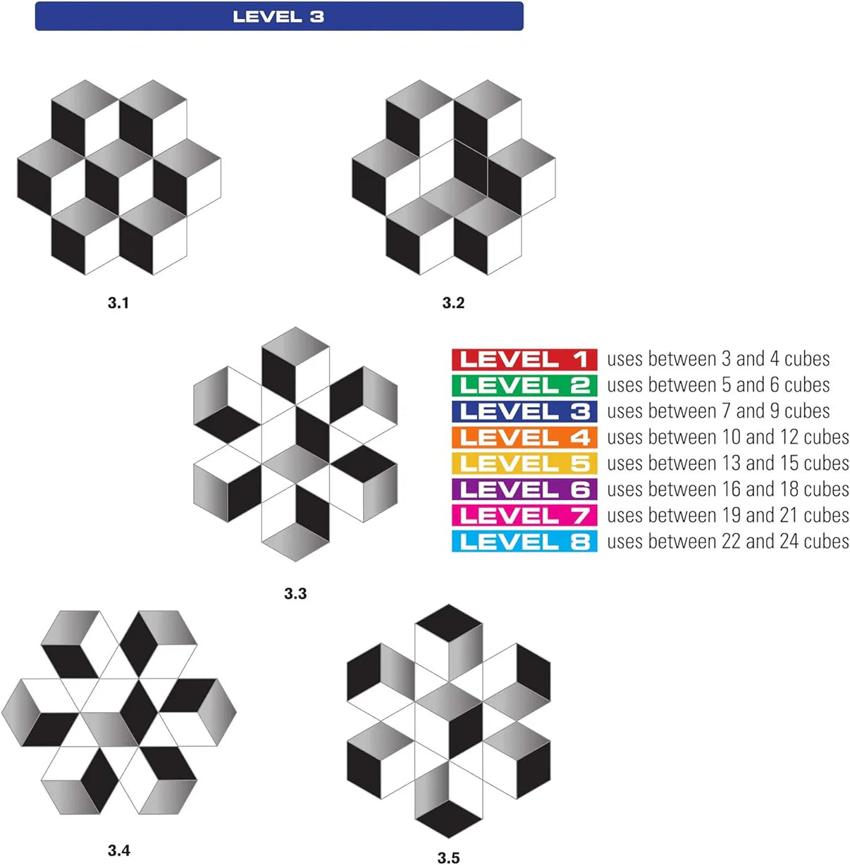 The Happy Puzzle Company | Illusion Cubes