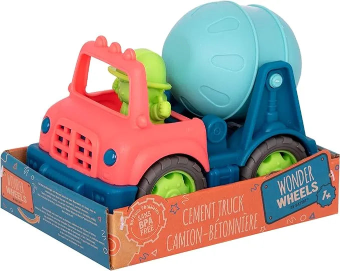 Little Cement Truck by Wonder Wheels - Toybox Tales