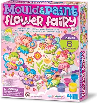 Mould & Paint: Glitter Flower Fairy