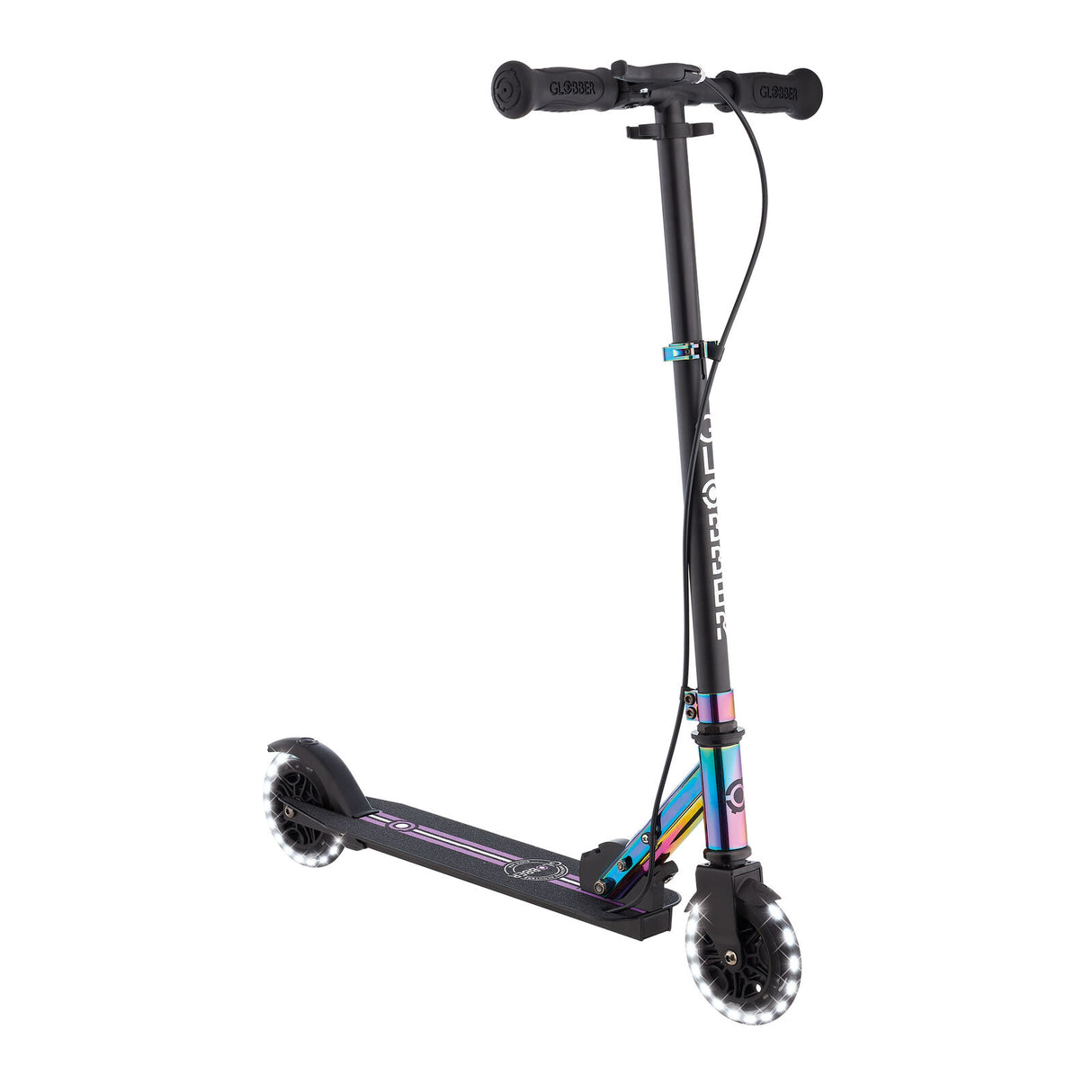 Globber Flow Element Junior Lights - Neochrome