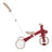 Globber Learning Trike 3in1 Plus Ecologic - Vintage Red - push trike mode
