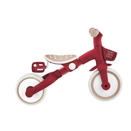 Globber Learning Trike 3in1 Plus Ecologic - Vintage Red - balance bike mode