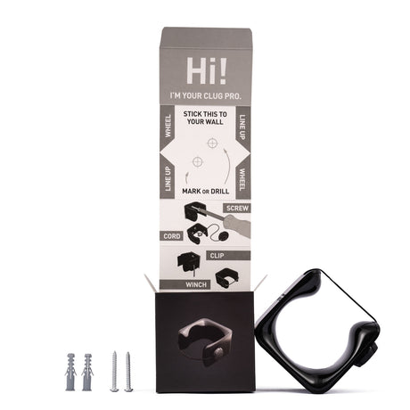 Hornit | CLUG PRO plus bike rack - Black - 70-81mm tyres
