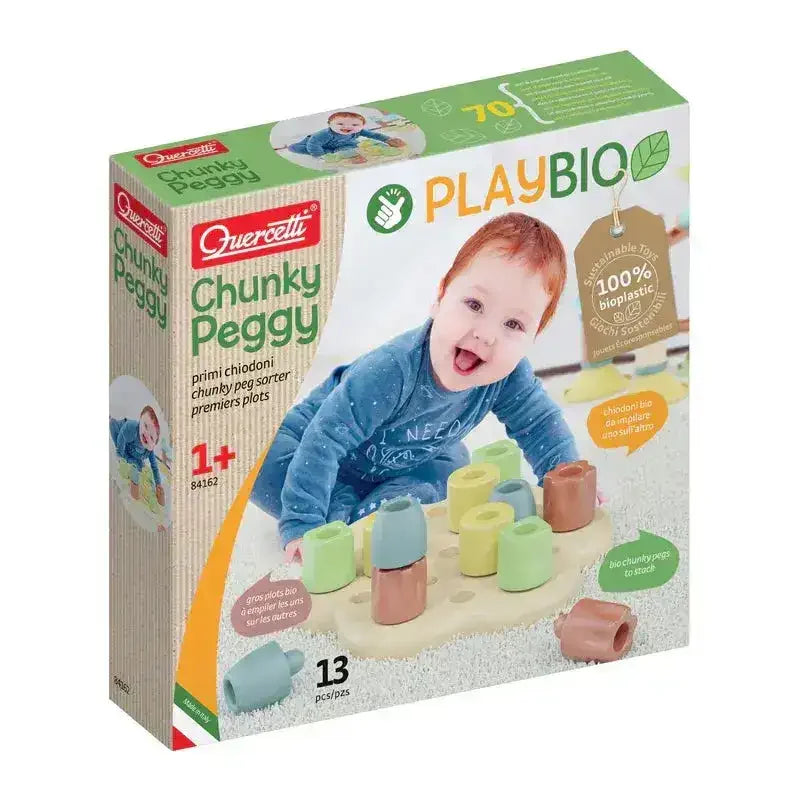 Quercetti | Play Bio Chunky Peggy - Toybox Tales