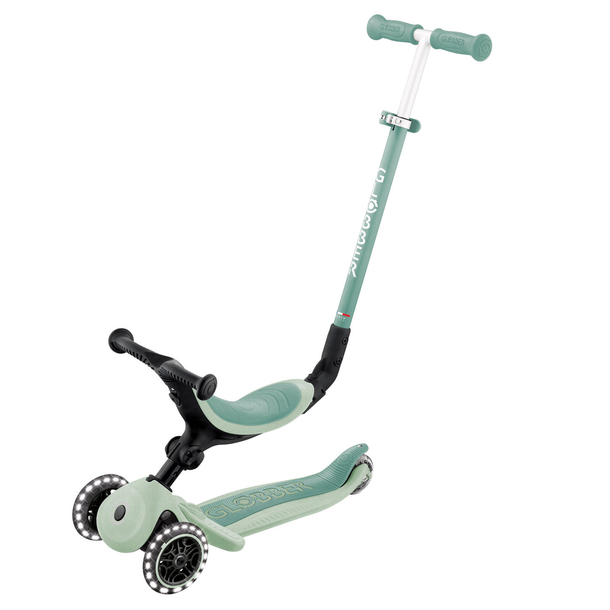 Globber Go Up Active Lights Ecologic 3in1