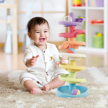 Quercetti | Play Eco+ Spiral Tower Evo - Toybox Tales