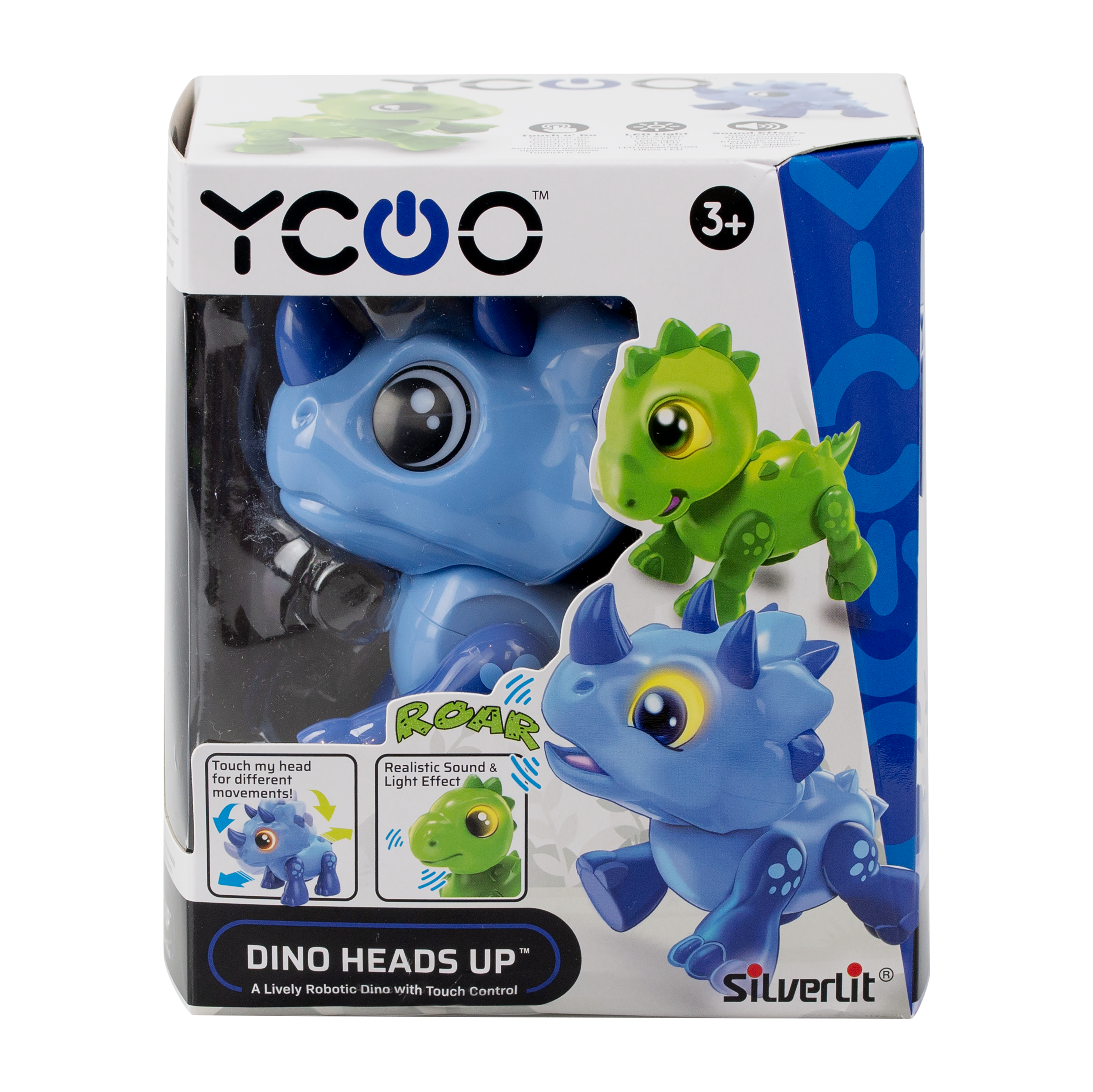 Silverlit | Dino Heads Up | Assorted