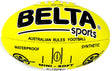 Belta soft touch mini footy fluro yellow