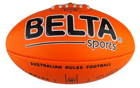 Belta midi footy fluro orange and yellow