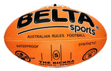Belta size 5 footy fluro orange