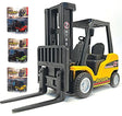 Toy fork lift 1:24 in yellow, with red and green colour options shown