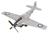 P-51 Mustang Fighter Plane 1:72 scale with RAAF Kangaroo Roundels