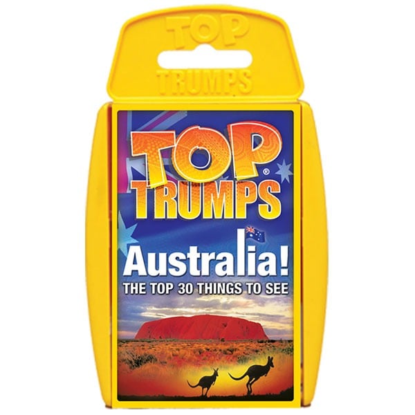Top Trumps Australia card game pack