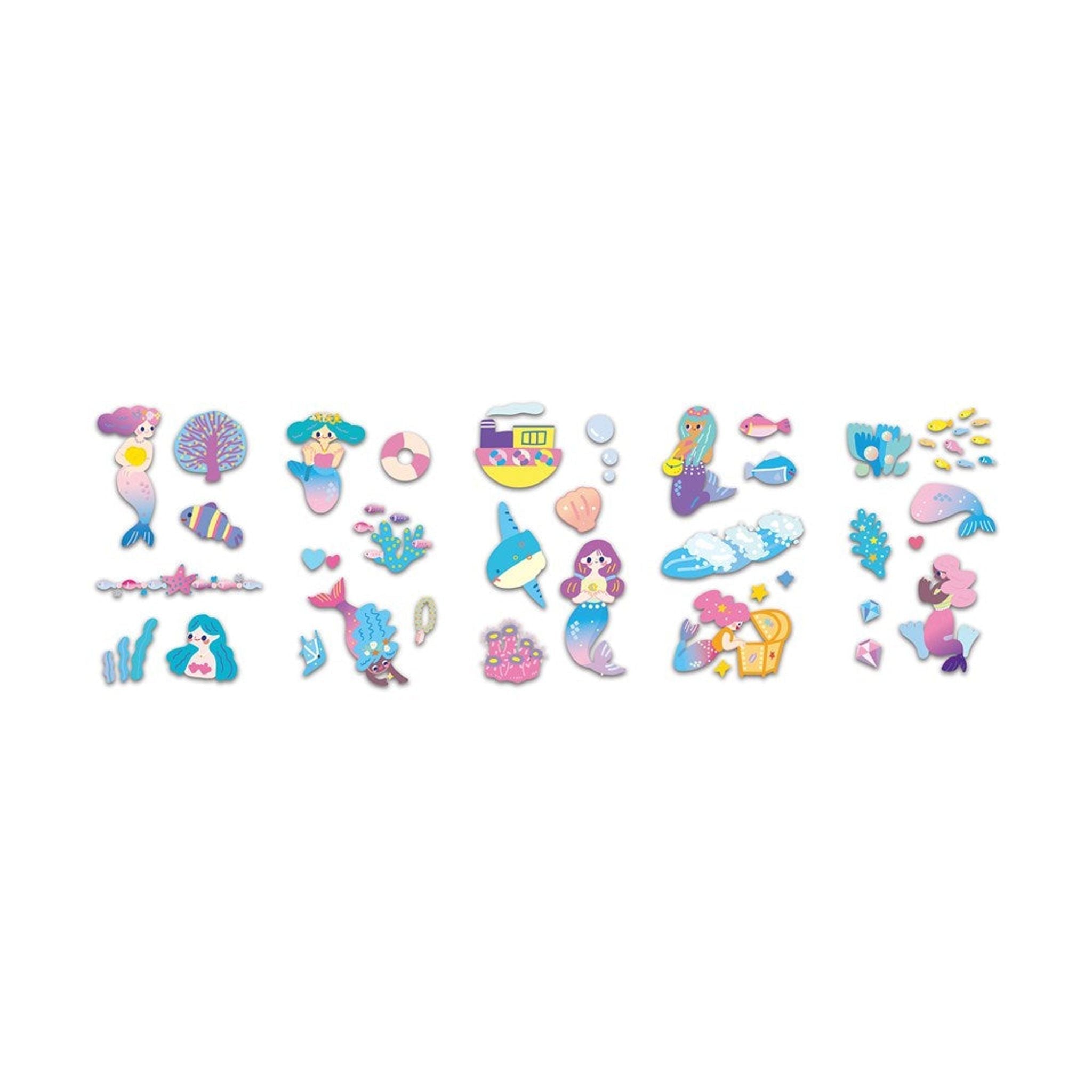 Avenir Nail Stickers and Tattoos - Mermaids - Avenir - Toybox Tales