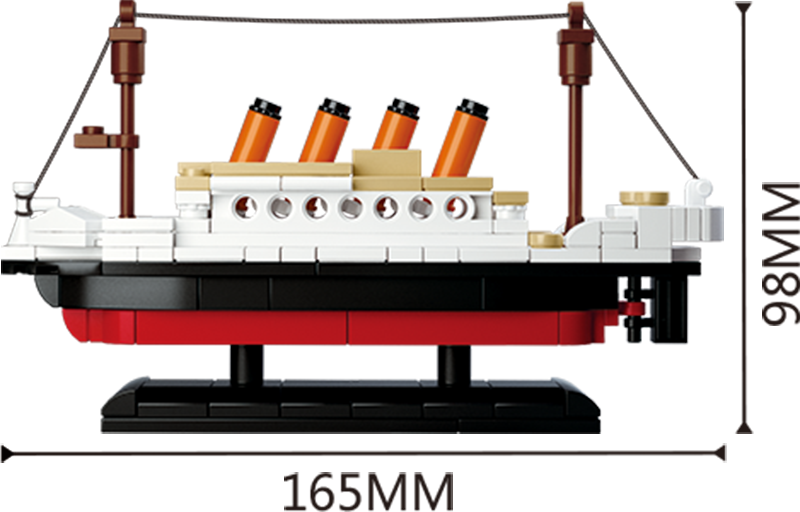 Sluban Titanic Small 194 Pcs - Toybox Tales