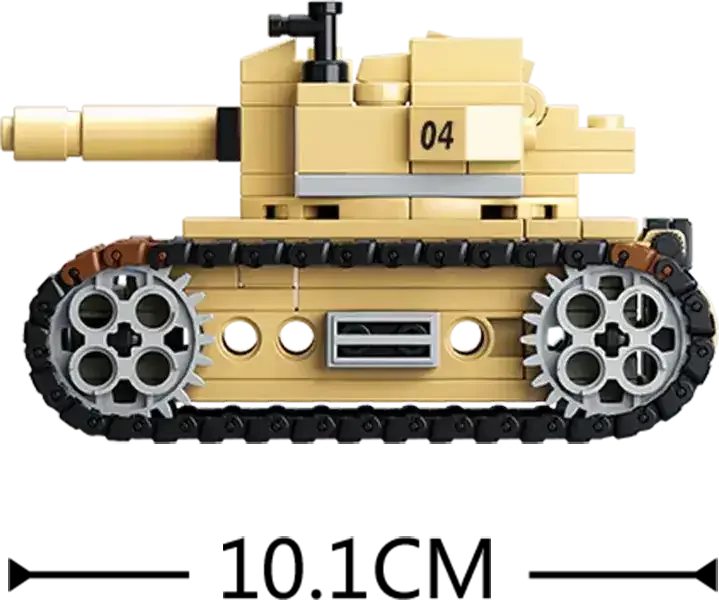 Sluban | Army Tank 158 Pcs - Toybox Tales