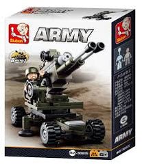 Sluban | Army Artillery 95 Pcs