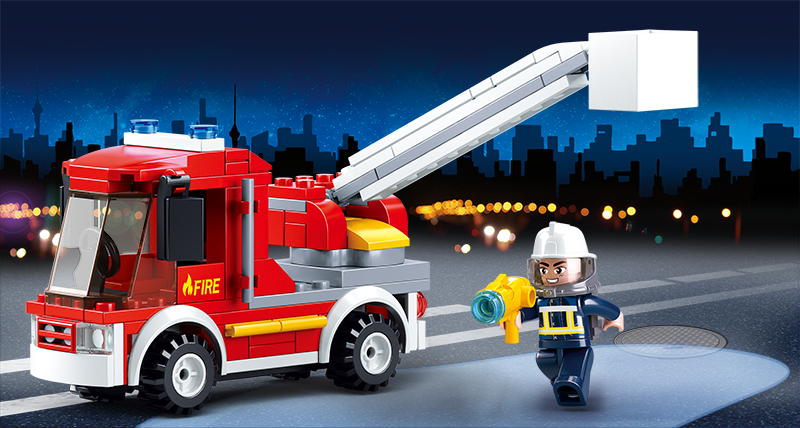 Sluban | Fire Truck 136 Pcs